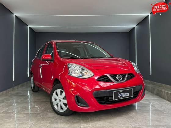 NISSAN MARCH 1.0 S 12V FLEX 4P MANUAL